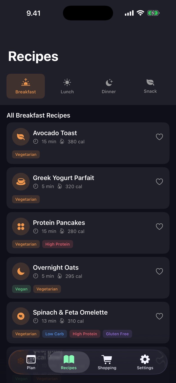 Meal Planner screenshot 3 of 3